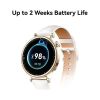 HUAWEI Watch GT 4 in White Smart Sports Waterproof Wi-Fi GPS AMOLED Gold