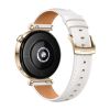 HUAWEI Watch GT 4 in White Smart Sports Waterproof Wi-Fi GPS AMOLED Gold