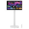 LG Swing 31.5" 4K Smart Touchscreen Monitor Adjustable Stand with Wheels WebOS