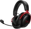 Hyper X Cloud III Wireless Over-Ear Gaming Headset - Black and Red