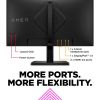 HP Omen 24 23.8" Full HD IPS Gaming Monitor 165Hz Refresh 1ms Response