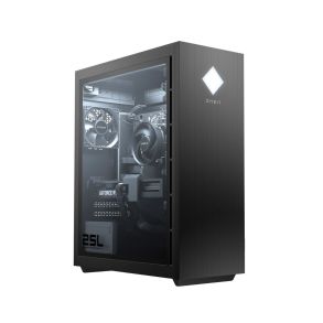 HP OMEN 25L Gaming PC AMD Ryzen 7 16GB RAM 1TB SSD RX 6600 XT GPU Black 672Y4EA