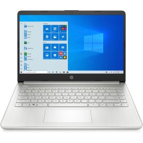 HP 14s-dq2502na 14" Laptop Intel Pentium Gold 4GB RAM 128GB SSD Silver 3Y0L7EA