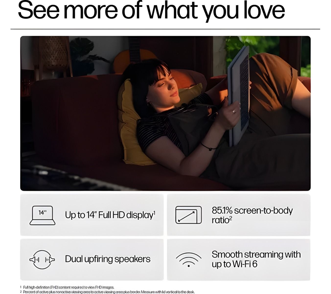 HP Chromebook x360 14b-cd0500sa 14" 2-in-1 Laptop Intel i3 8GB RAM 256GB SSD ChromeOS