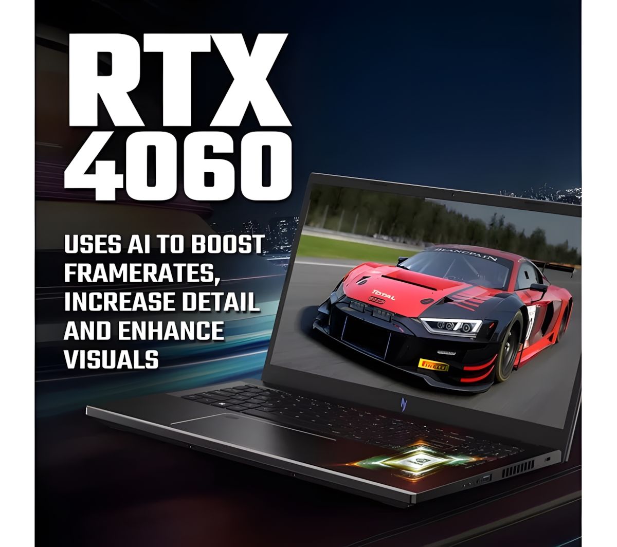 Acer Nitro V 15 ANV15-41 15.6" Gaming Laptop AMD Ryzen 7 16GB RAM 512GB SSD RTX 4060