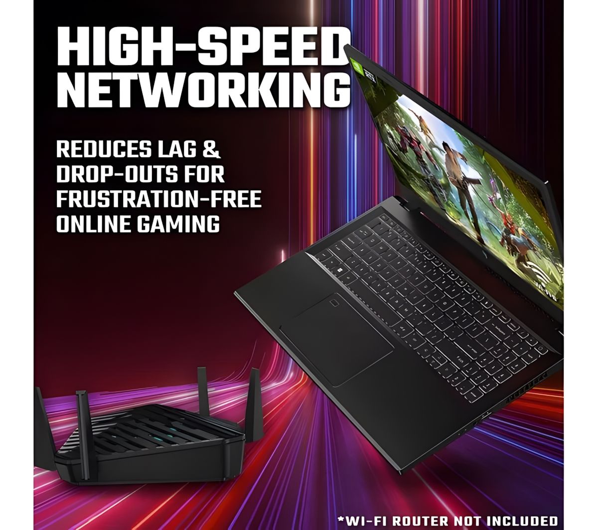 Acer Nitro V 15 ANV15-41 15.6" Gaming Laptop AMD Ryzen 7 16GB RAM 512GB SSD RTX 4060