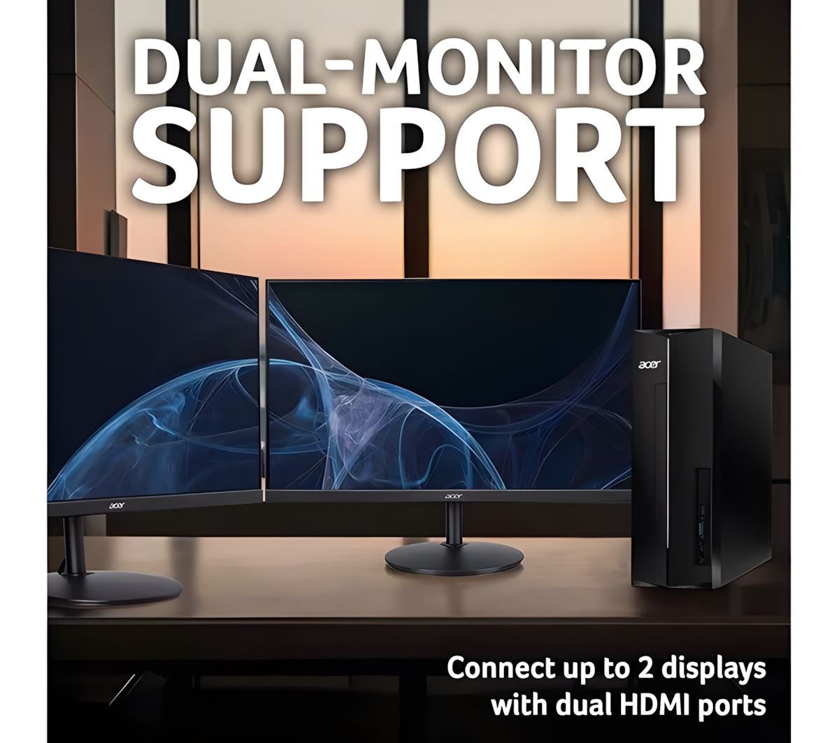 Acer Aspire XC-1780 SFF Desktop Intel Core i5 8GB RAM 512GB SSD Black