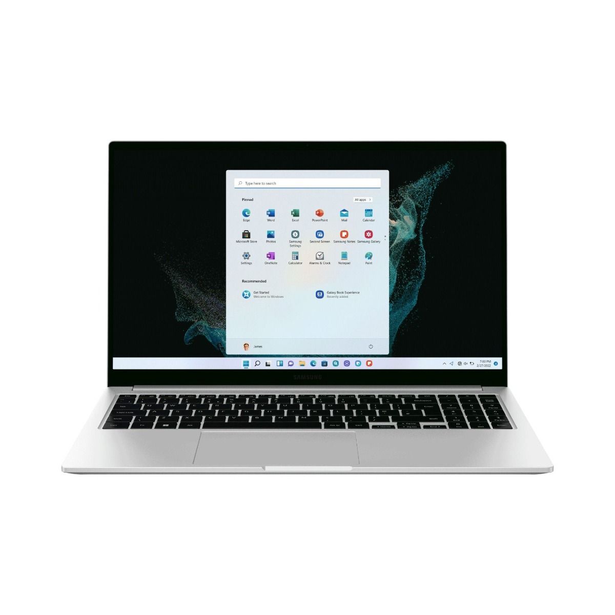 Samsung Galaxy Book 2 15.6" Laptop Intel i5 12th Gen 8GB RAM 256GB SSD Silver