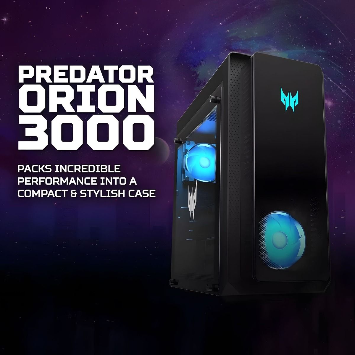 Acer Predator Orion 3000 PO3-650 Desktop Intel i7 13th Gen 16GB 1TB 1TB RTX 3060Ti