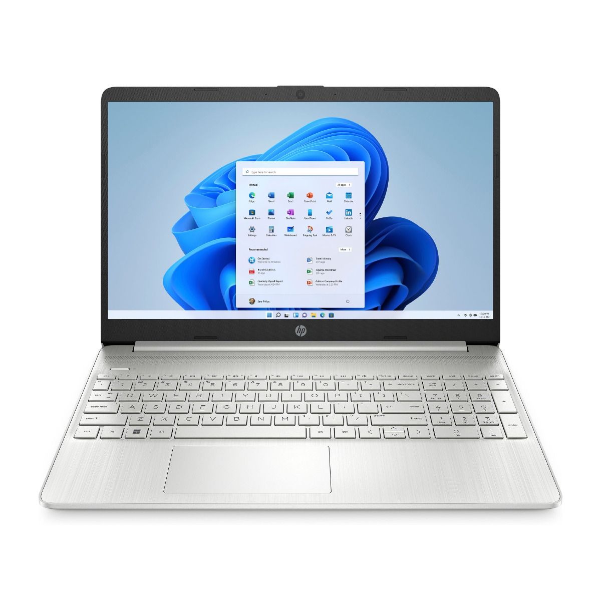 HP 15s-fq5021na 15.6" Laptop Intel i5 12th Gen 8GB RAM 256GB SSD Silver
