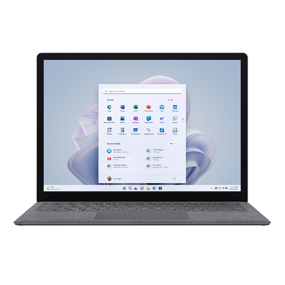 Microsoft Surface Laptop 13.5" QHD Touchscreen Intel Core i5 12th Gen 8GB RAM 256GB SSD