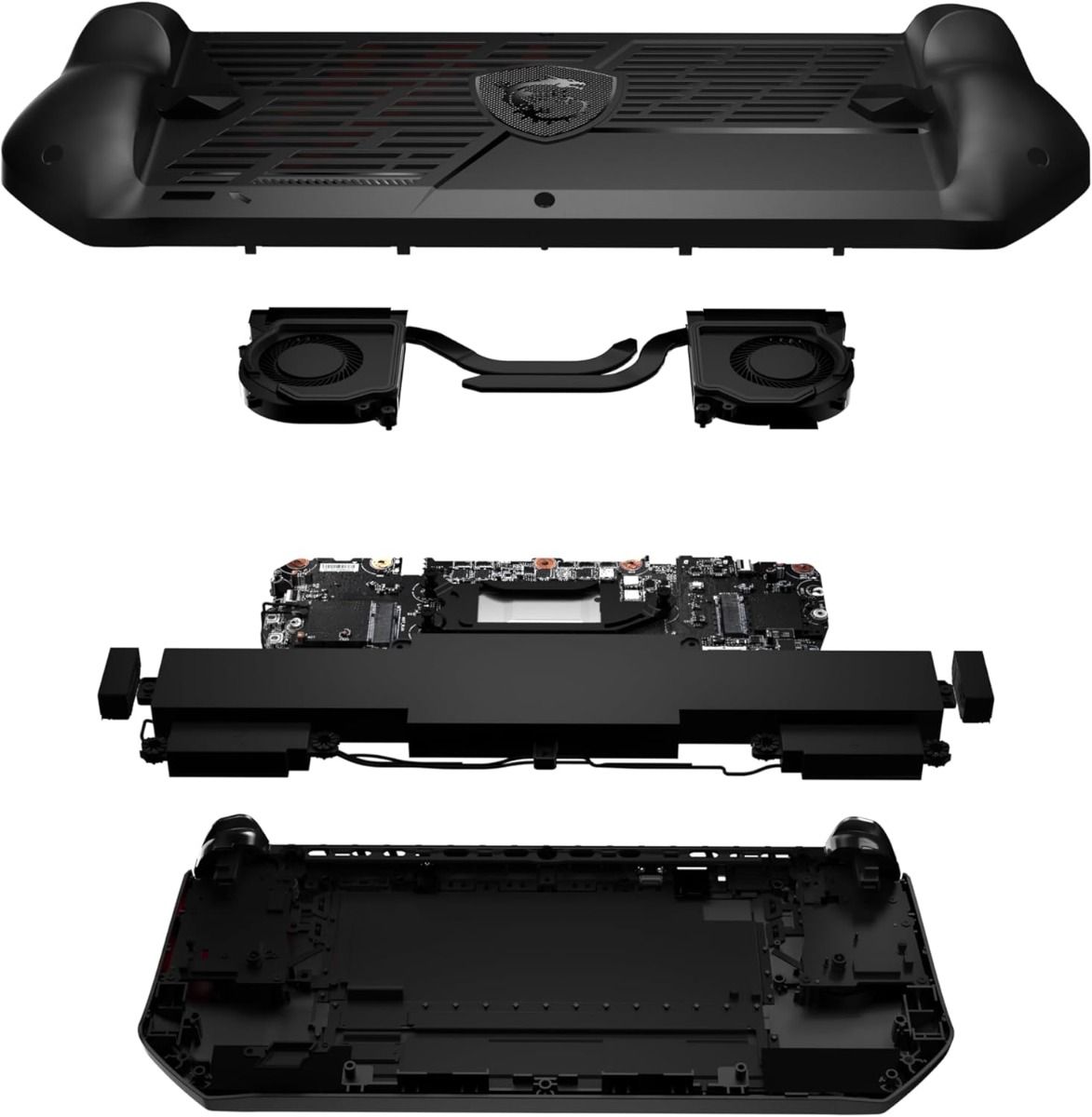 MSI Claw A1M-016UK Handheld Gaming Console Core Ultra 7 16GB RAM 1TB SSD Black