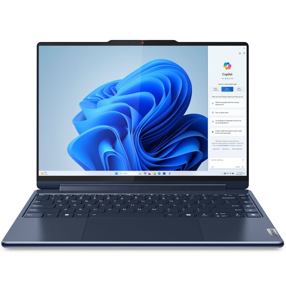 Lenovo Yoga 9 2-in-1 14IMH9 14" OLED Touchscreen Laptop Core Ultra 7 16GB 1TB Blue