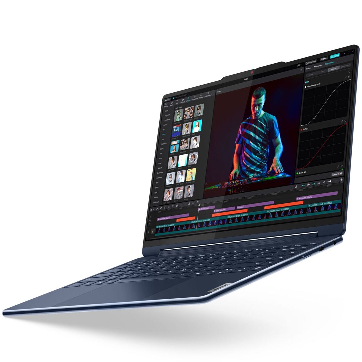 Lenovo Yoga 9 2-in-1 14IMH9 14" OLED Touchscreen Laptop Core Ultra 7 16GB 1TB Blue