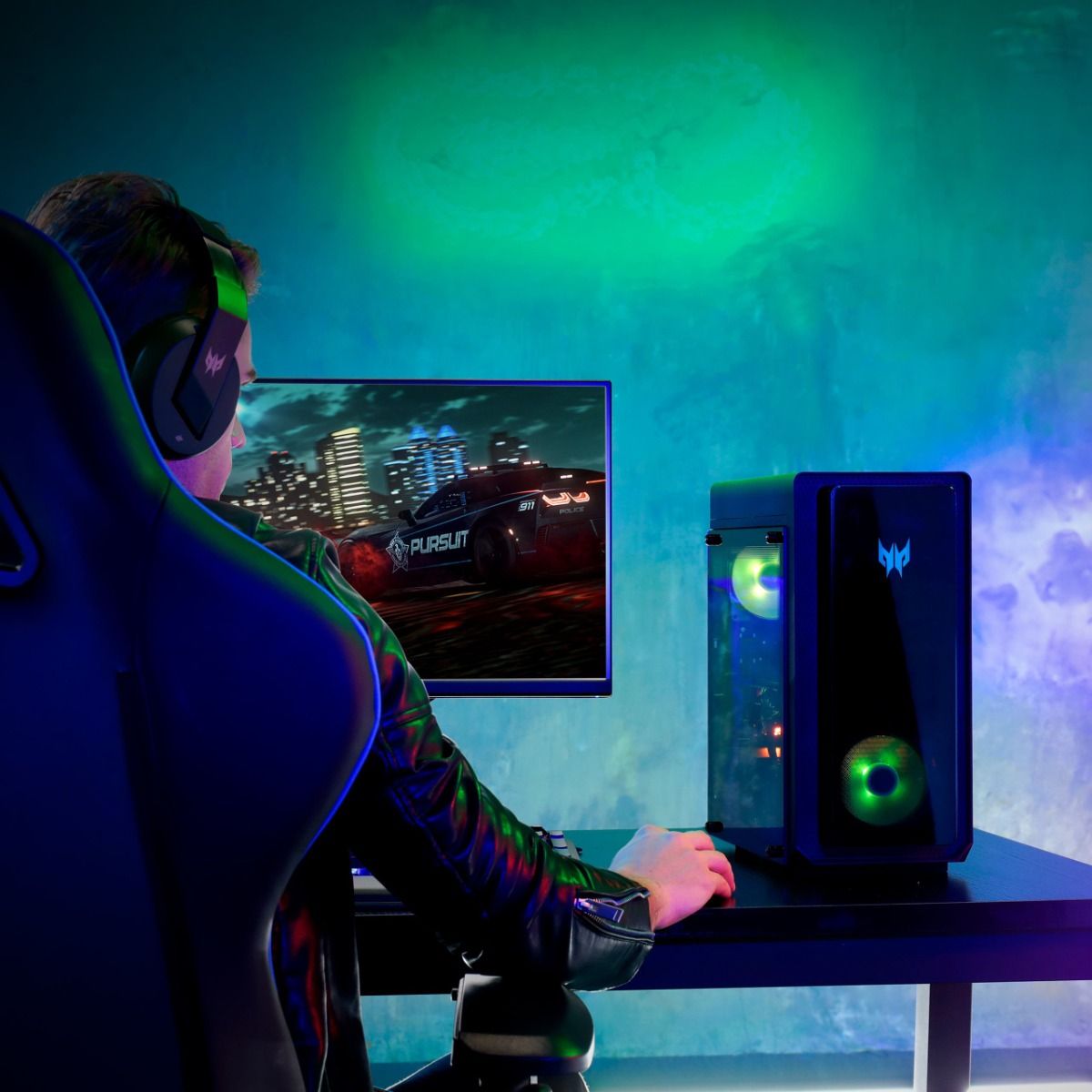 Acer Predator Orion 3000 PO3-655 Gaming PC Intel i7 16GB 1TB RTX 4070 Super