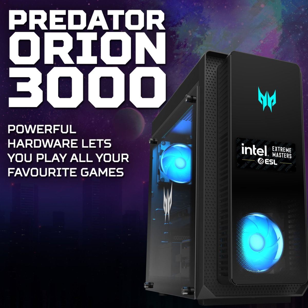 Acer Predator Orion 3000 PO3-655 Gaming PC Intel i7 16GB 1TB RTX 4070 Super