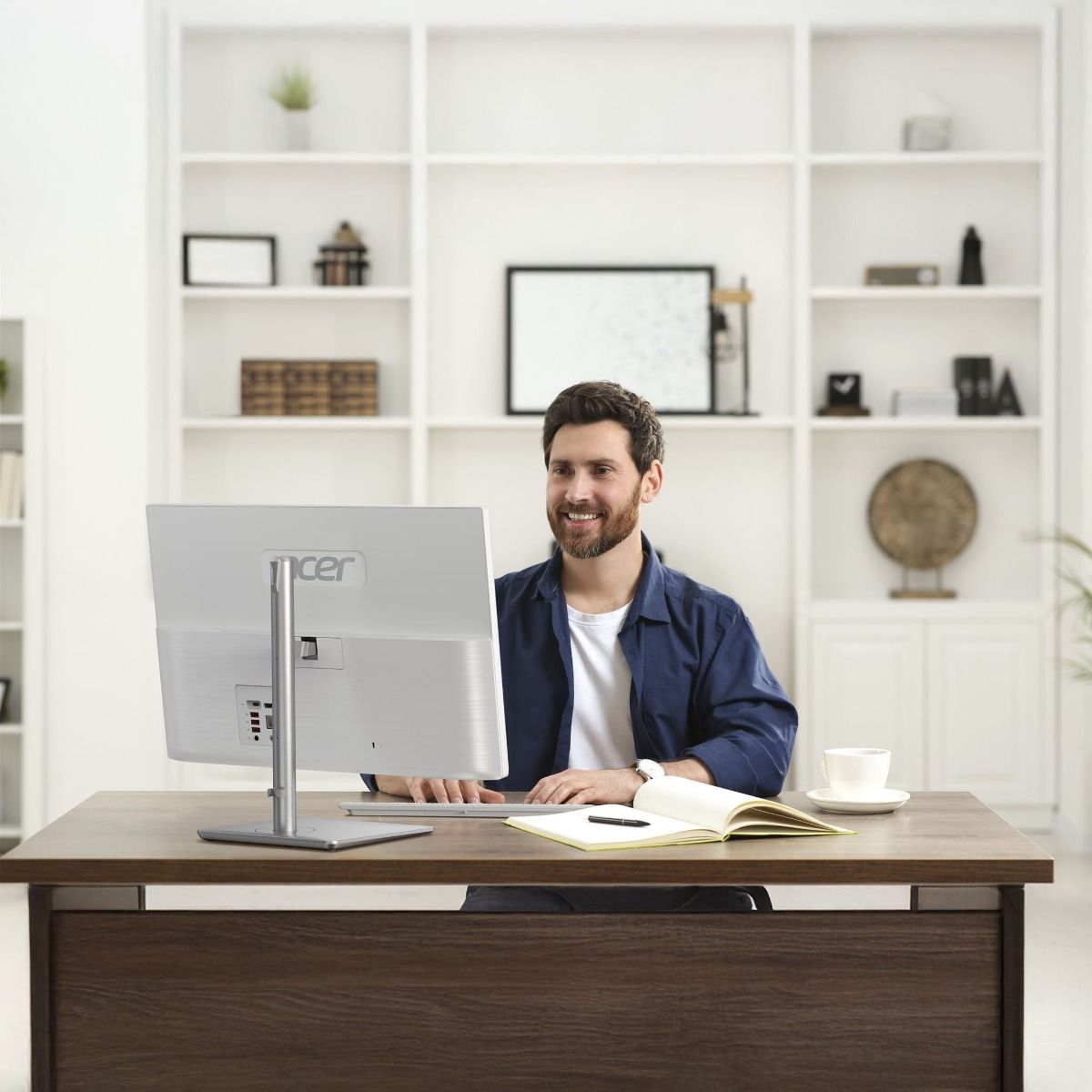 Acer Aspire C27-195ES All-in-One PC Intel Core Ultra 5 16GB RAM 1TB SSD White