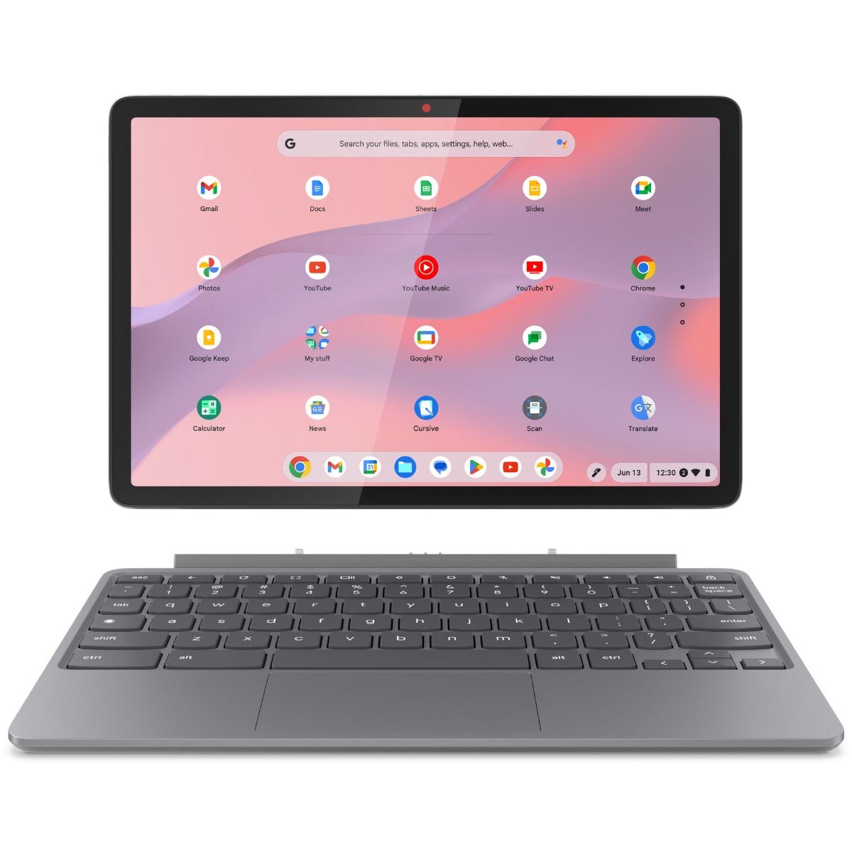 Lenovo Chromebook Duet 11" 11M889 Tablet Kompanio 838 8GB RAM 128GB Storage Grey