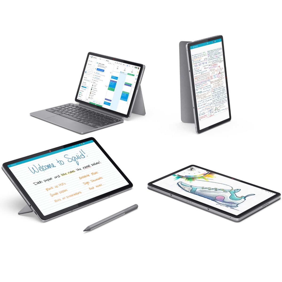 Lenovo Chromebook Duet 11" 11M889 Tablet Kompanio 838 8GB RAM 128GB Storage Grey