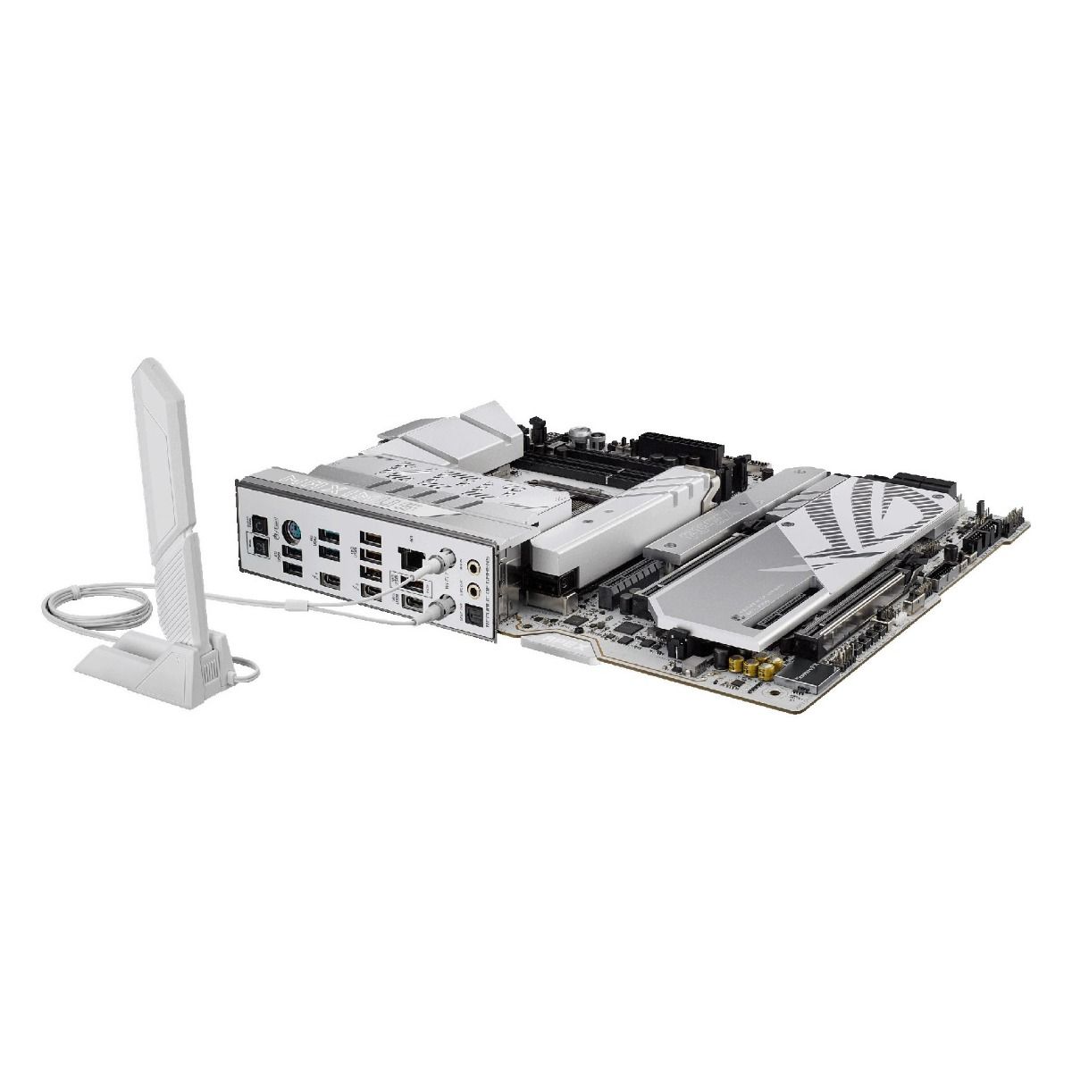 ASUS ROG Maximus Z890 APEX ATX Motherboard DDR5 PCIe 5.0 Wi-Fi 7 Silver/White