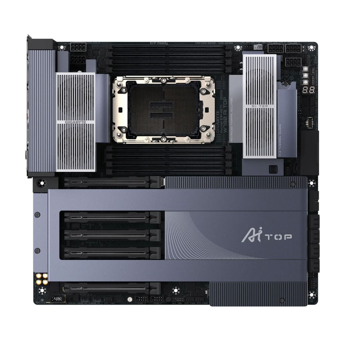 GIGABYTE W790 AI TOP Dual Xeon Compatible Motherboard w/ Thermal Armor
