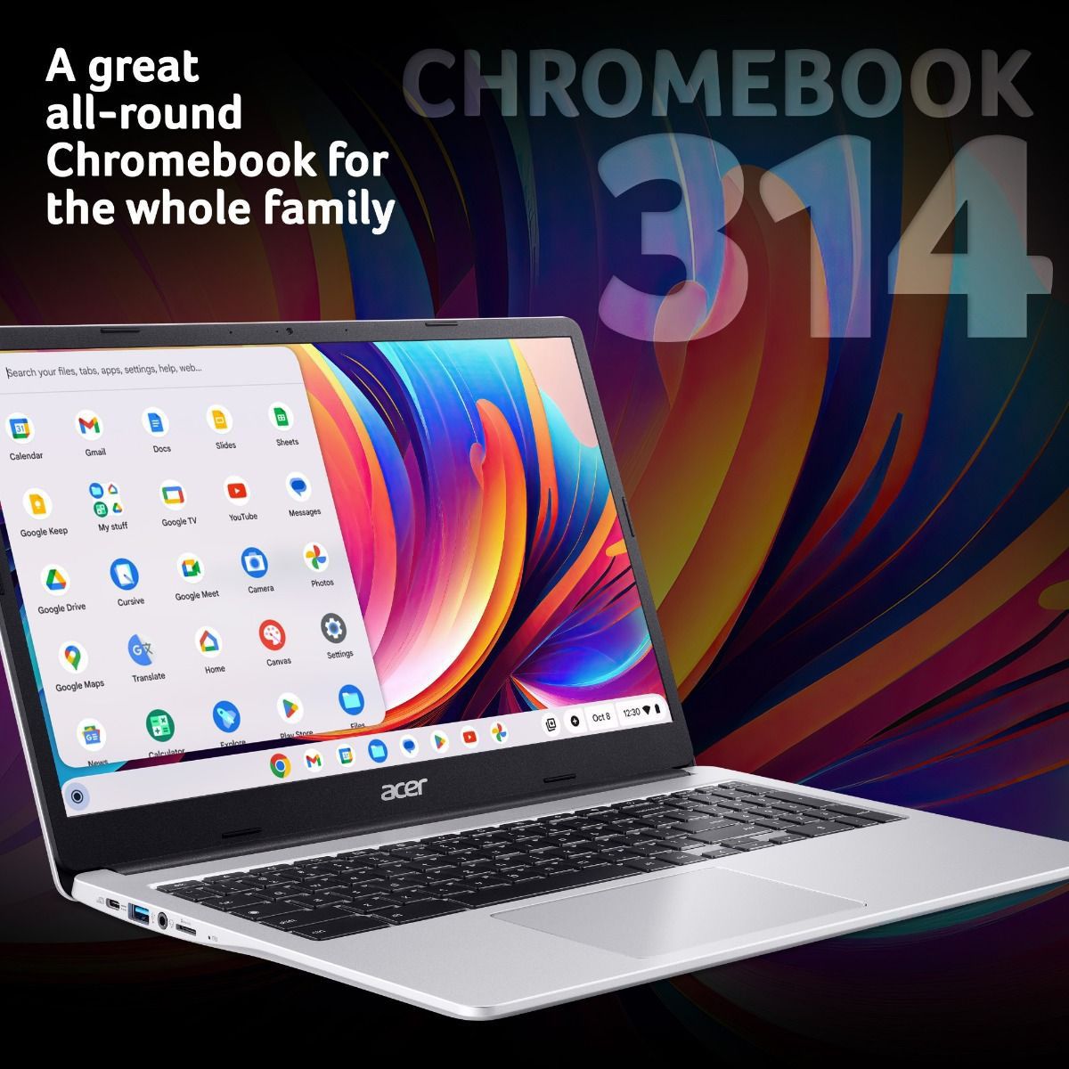 Acer Chromebook 314 CB314-4HT-C177 14" Touchscreen Laptop N100 8GB 128GB Chrome OS