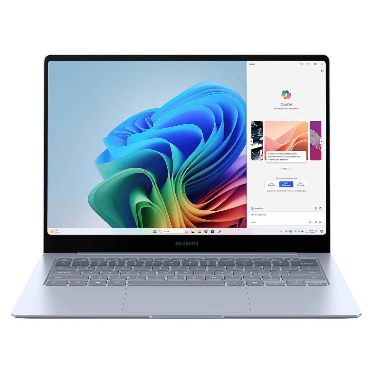 Samsung Galaxy Book4 Edge 16" Laptop Snapdragon X Elite 16GB RAM 1TB eUFS Blue