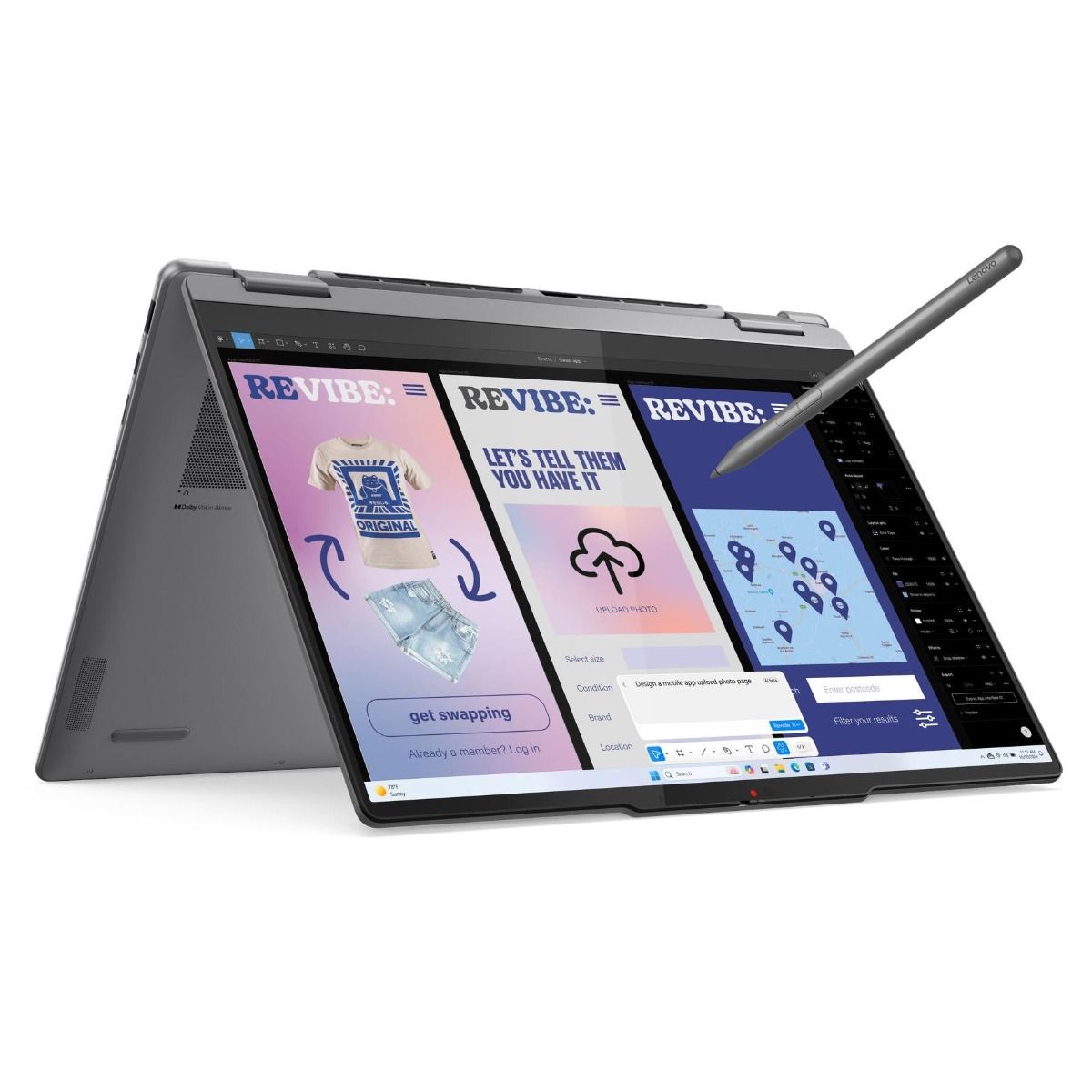 Lenovo Yoga 7 14ILL10 14" Laptop 2.8K OLED Intel Core Ultra 7 32GB 1TB Grey