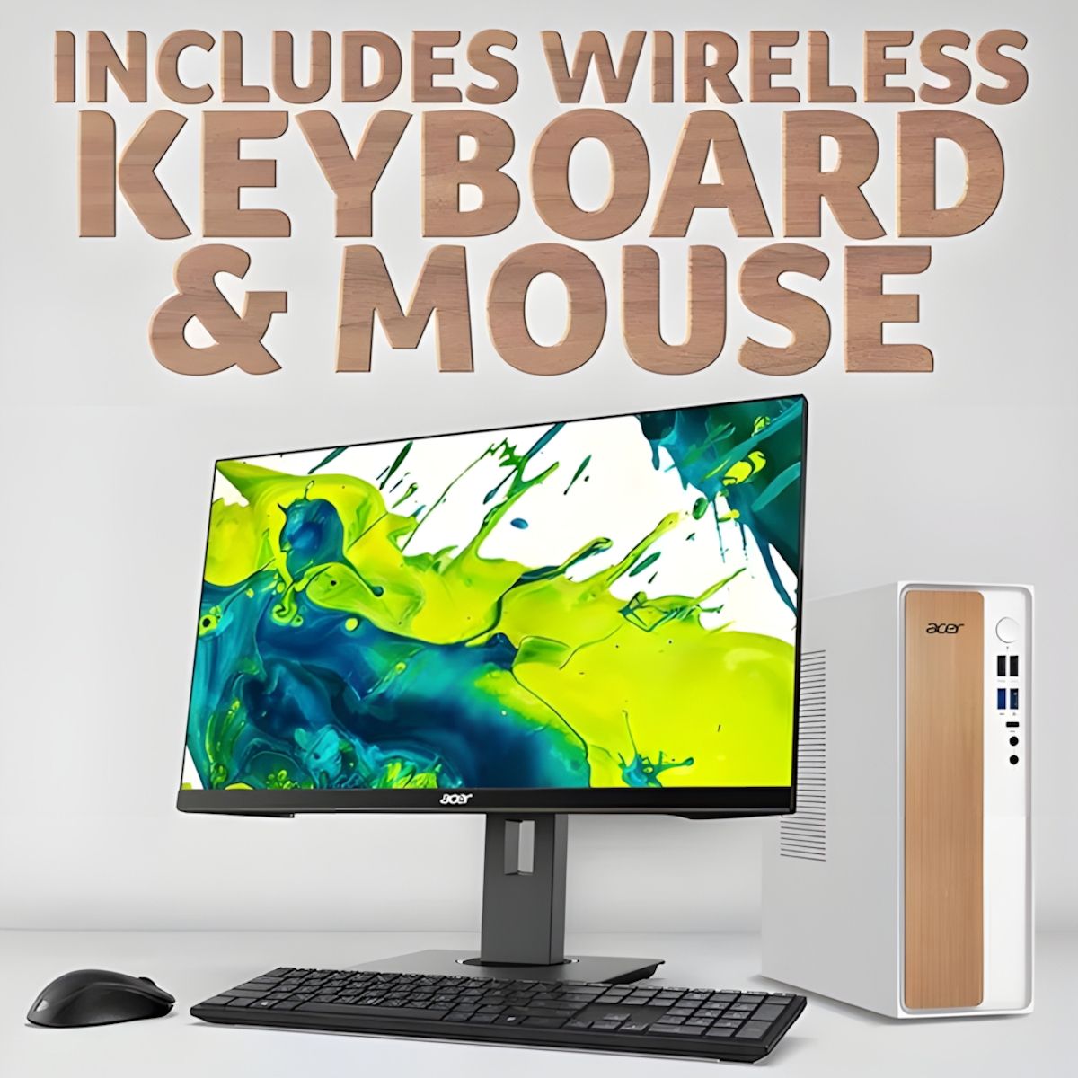 Acer Aspire XC101-13H5U Desktop PC Intel Core i5 8GB RAM 512GB SSD White