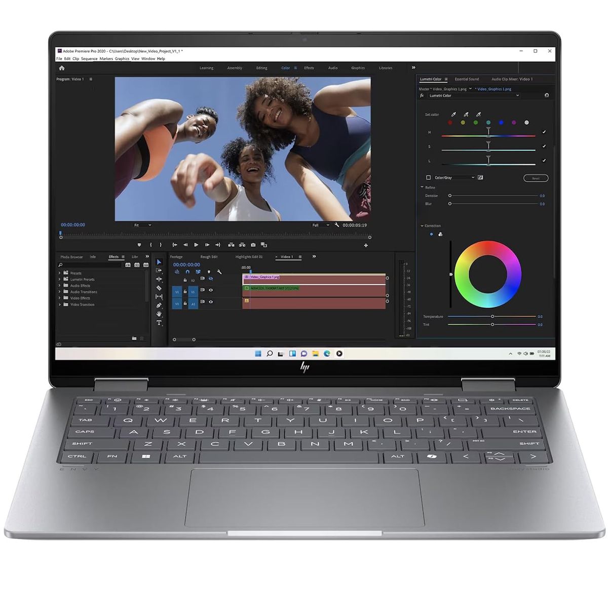 HP Envy x360 14-fc0005na 14" OLED Laptop Intel Ultra 5 16GB RAM 512GB SSD