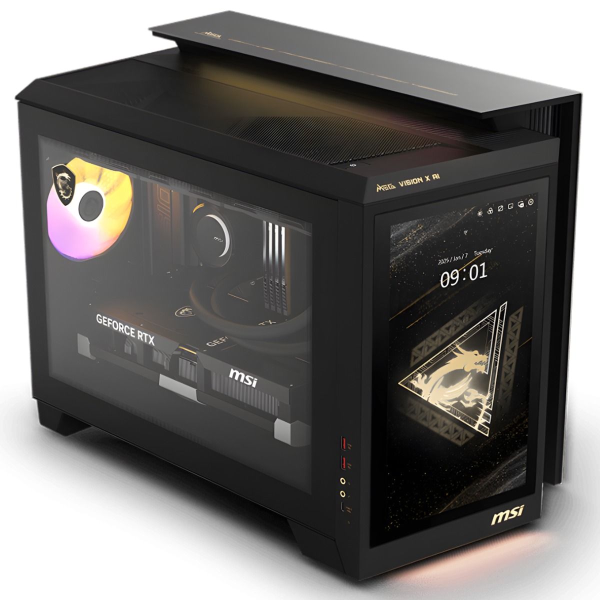 MSI MEG Vision X AI Gaming PC FHD Touch Intel Core Ultra 9 64GB 2TB RTX 5090