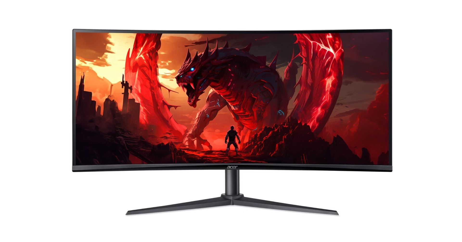 Acer Nitro XZ2 XZ342CU V3 34" Quad HD Curved Gaming Monitor 180Hz Refresh 1ms