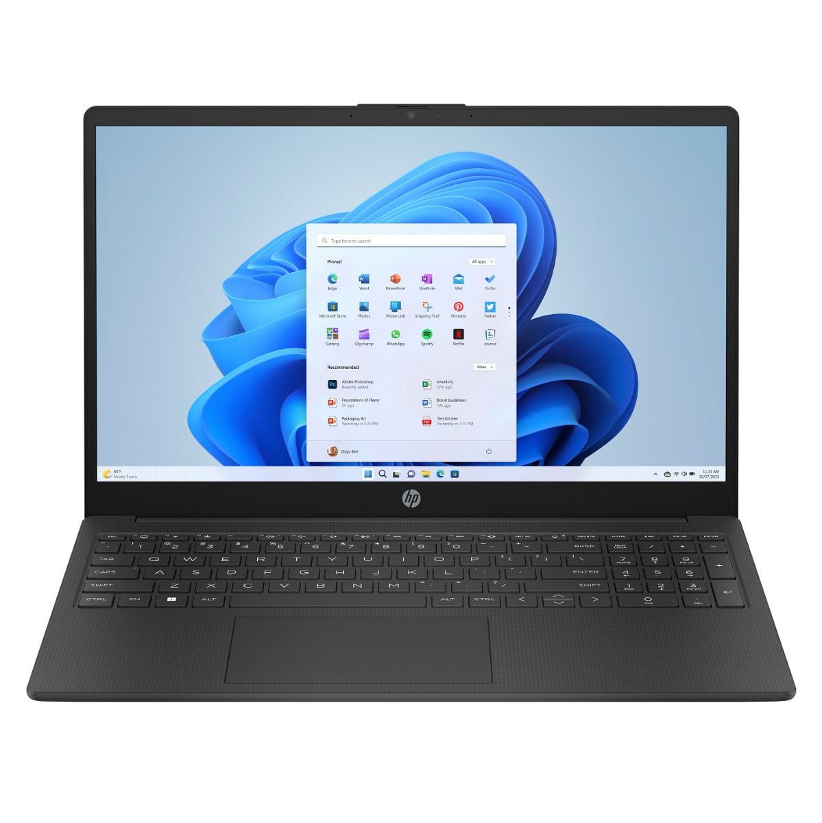 HP 15-fd0064na 15.6" Laptop FHD Intel Core i5 13th Gen 8GB RAM 256GB Black
