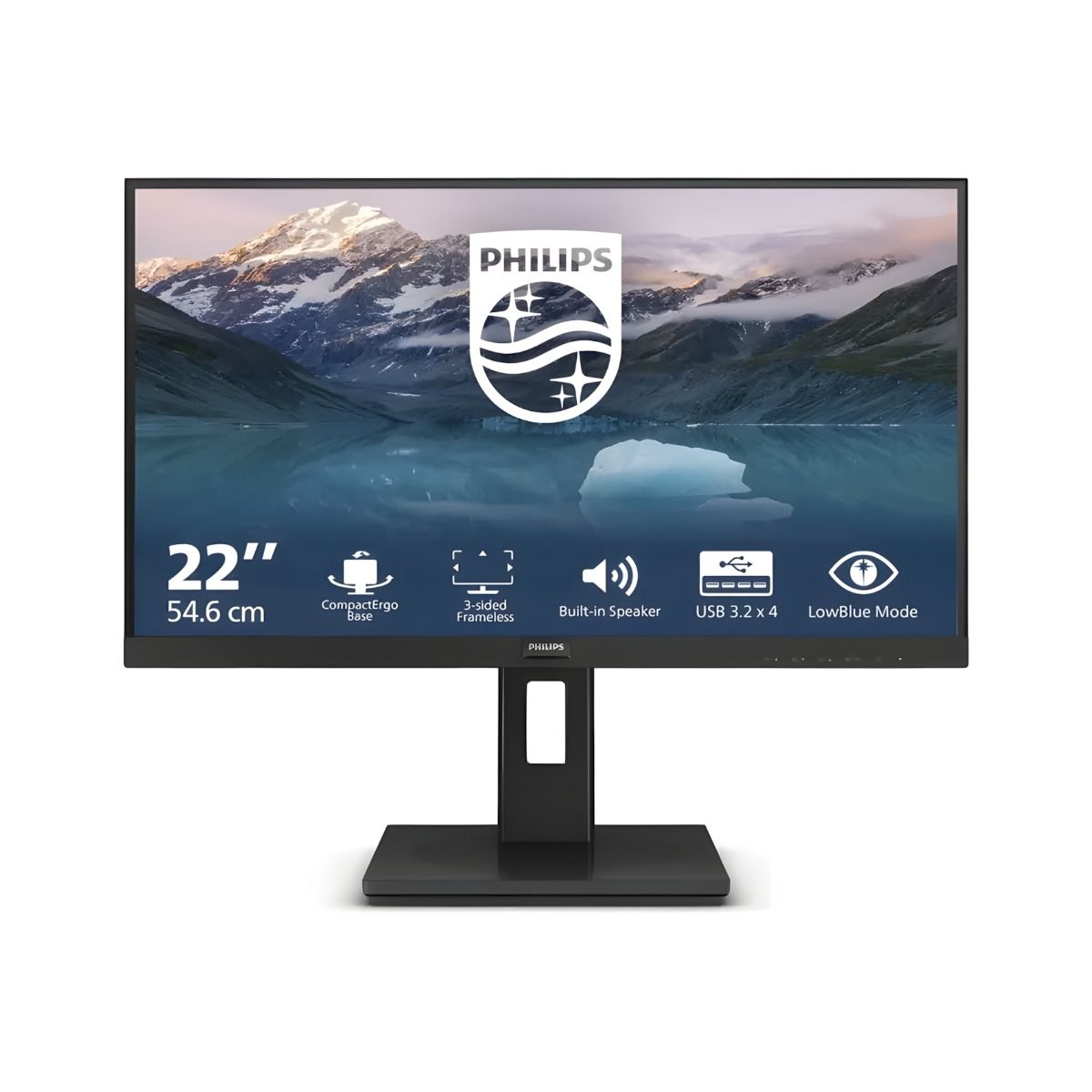 Philips S Line 222S9JML/00 21.5" FHD Monitor 75Hz Built In Speakers
