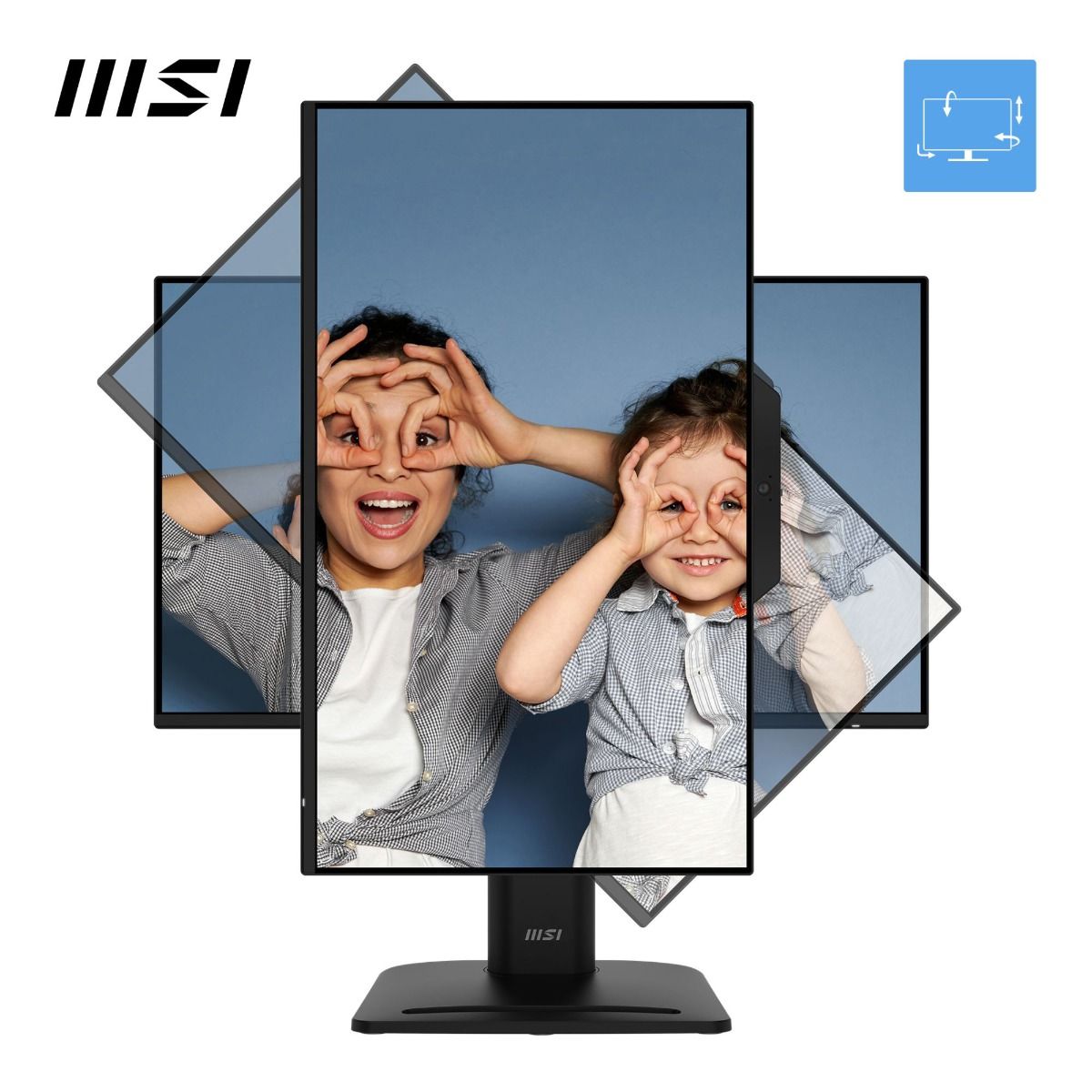 MSI PRO MP242PMG 23.8" Full HD Professional Monitor 120Hz 1ms IPS Black