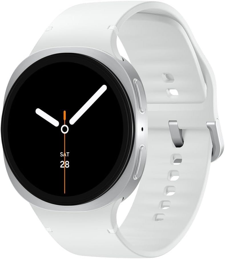Samsung Galaxy Watch8 Bluetooth 44mm 1.5" AMOLED Display 32GB Storage Silver