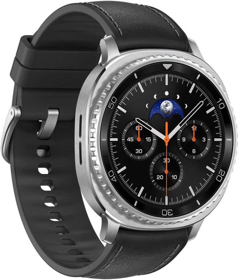 Samsung Galaxy Watch8 Classic Bluetooth 46mm AMOLED Display Rotating Bezel - Black
