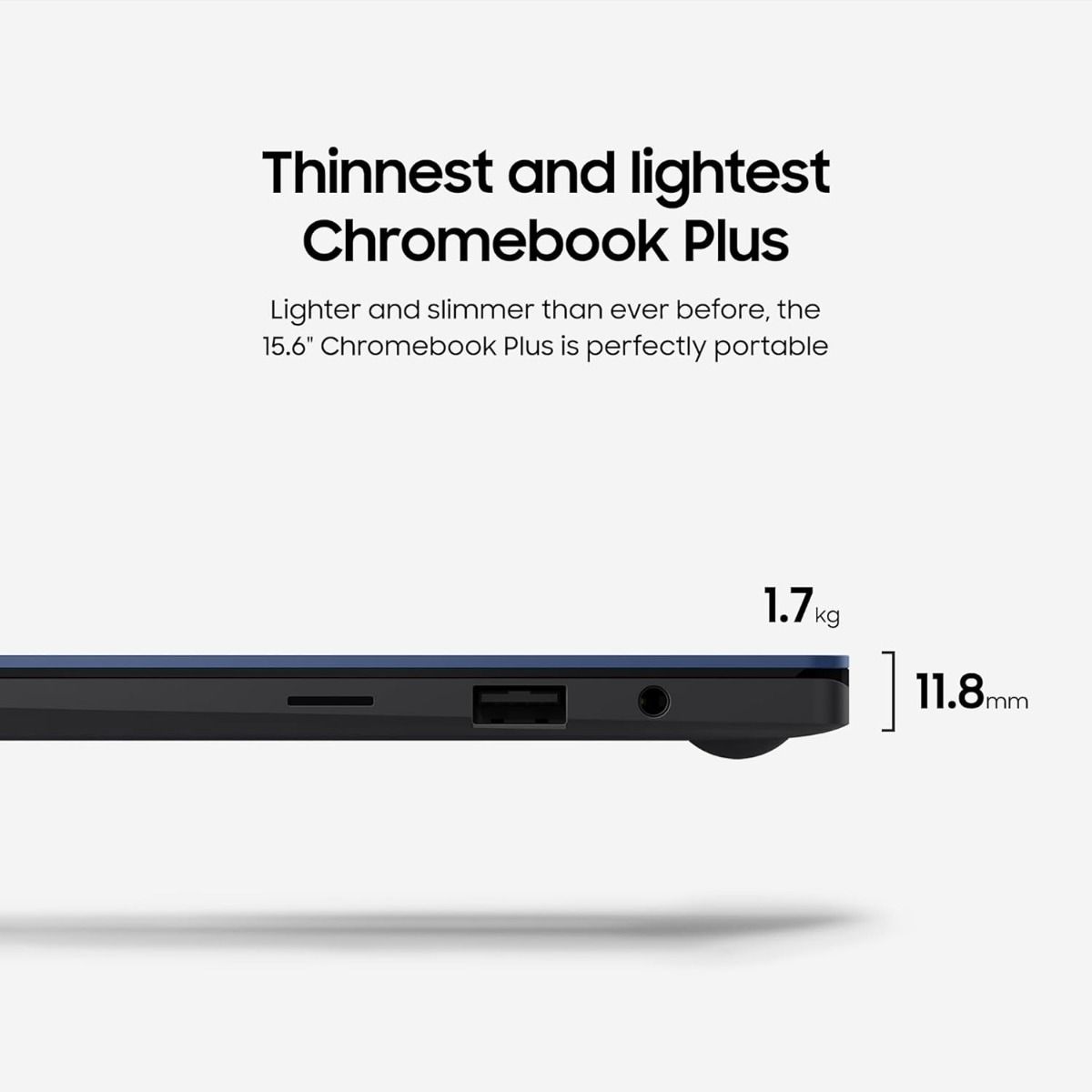 Samsung Galaxy Chromebook Plus 15.6" AMOLED Laptop Intel Core 5 8GB RAM 256GB SSD ChromeOS