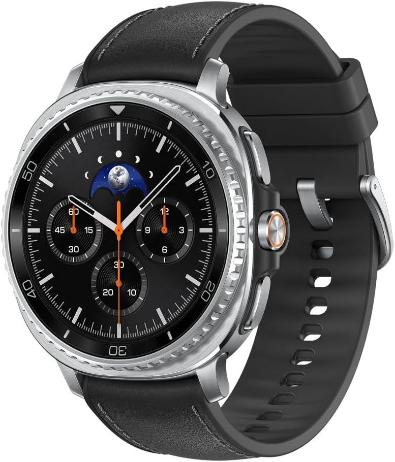 Samsung Galaxy Watch8 Classic Bluetooth 46mm AMOLED Display Rotating Bezel - Black