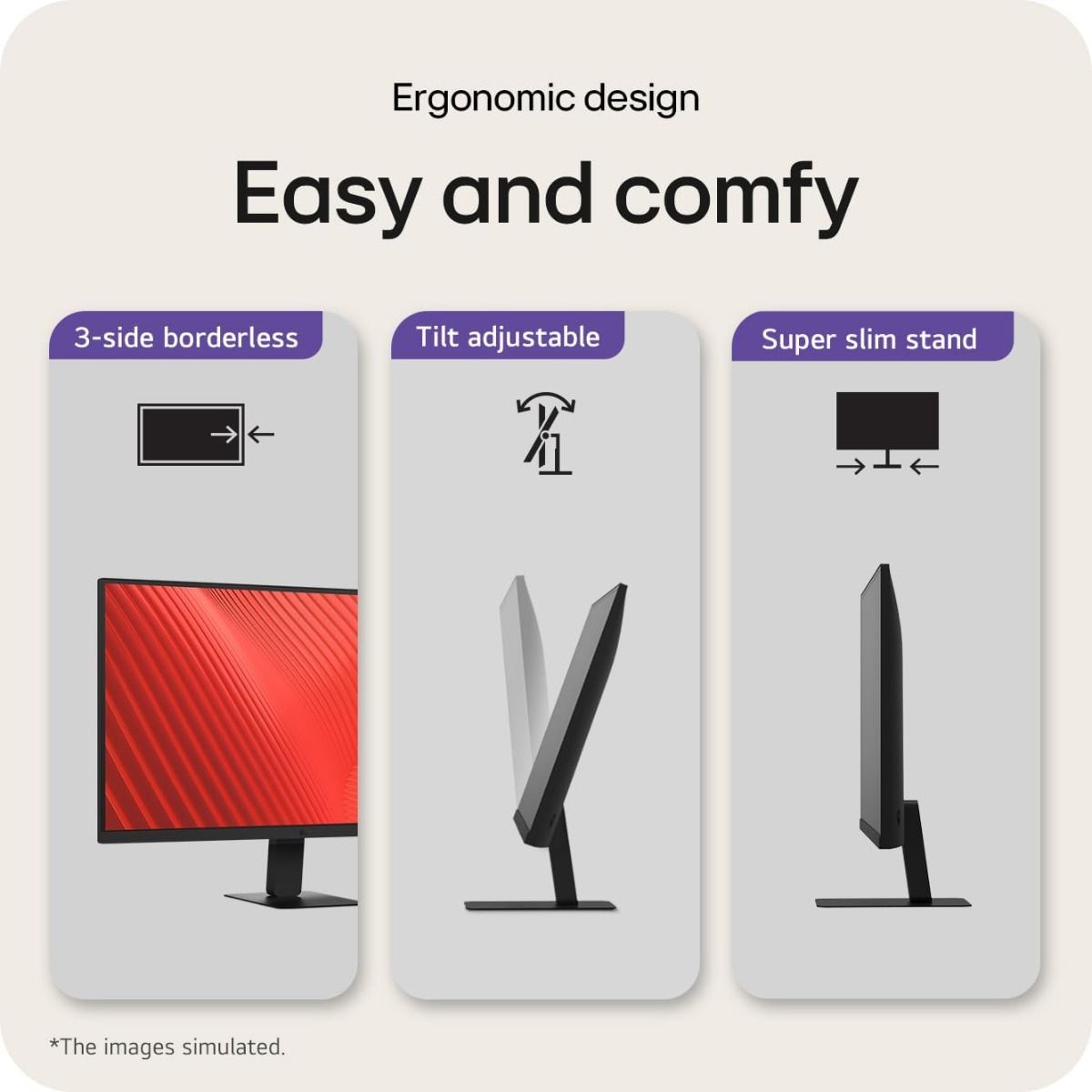 LG 27U631A-B 27" Quad HD IPS Monitor 100Hz Refresh 5ms Response USB C PD