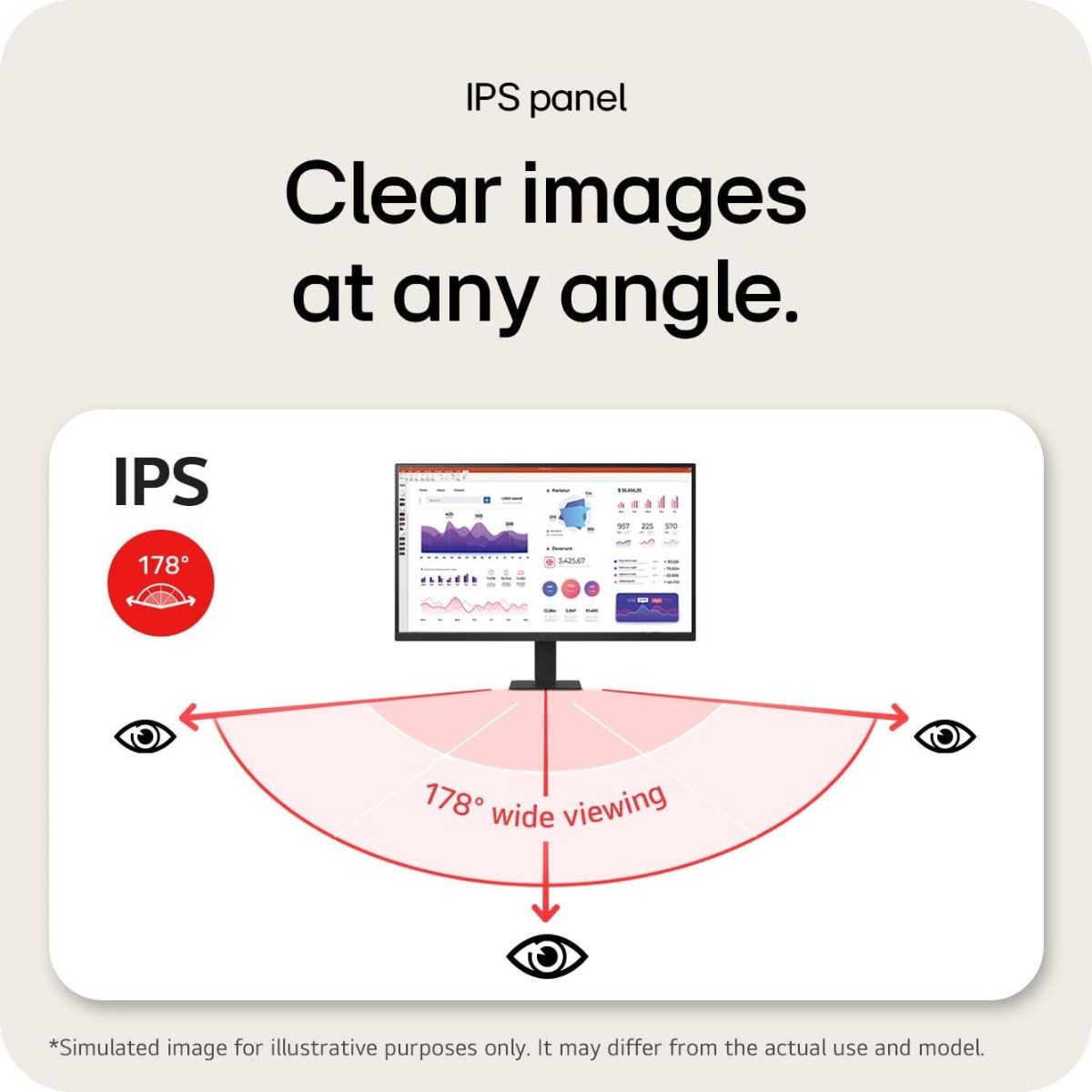 LG 27U631A-B 27" Quad HD IPS Monitor 100Hz Refresh 5ms Response USB C PD