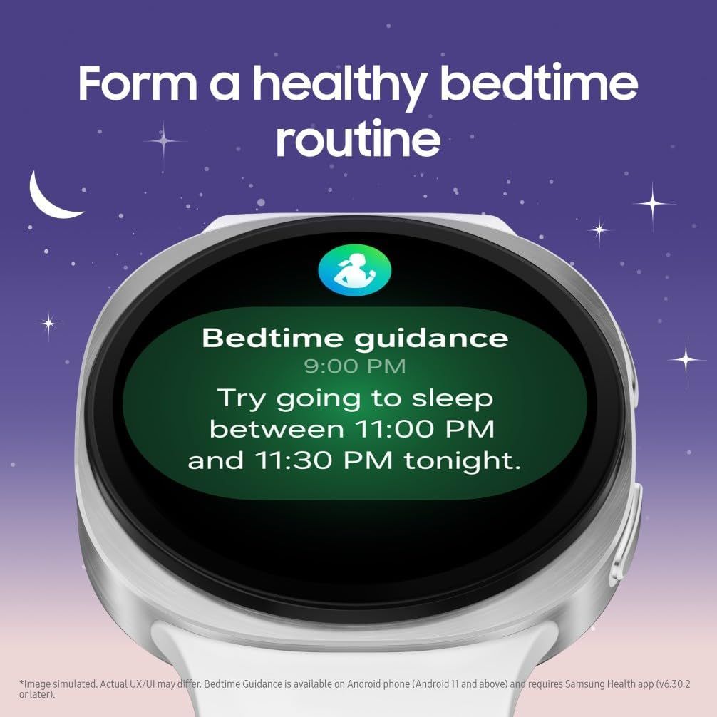 Samsung Galaxy Watch8 Bluetooth 40mm 1.3" AMOLED Display 32GB Storage Black