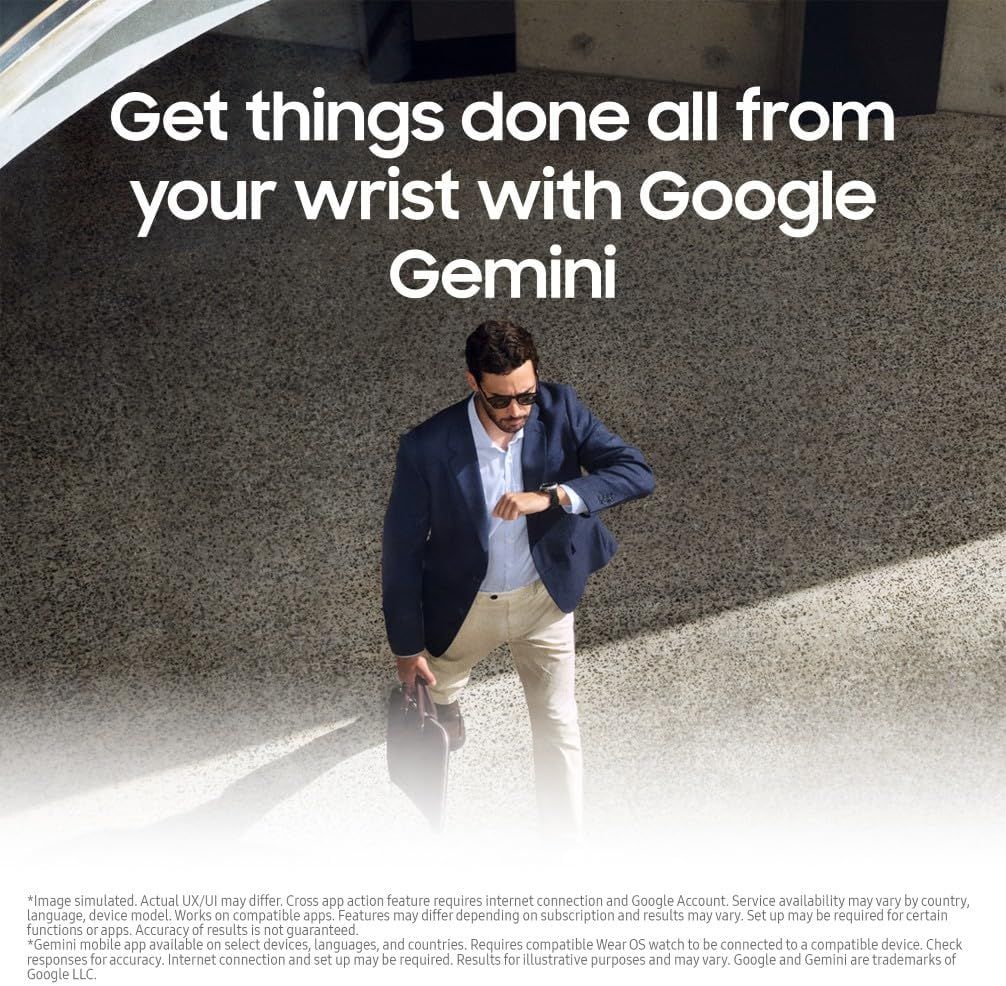 Samsung Galaxy Watch8 Classic Bluetooth 46mm AMOLED Display Rotating Bezel - Black