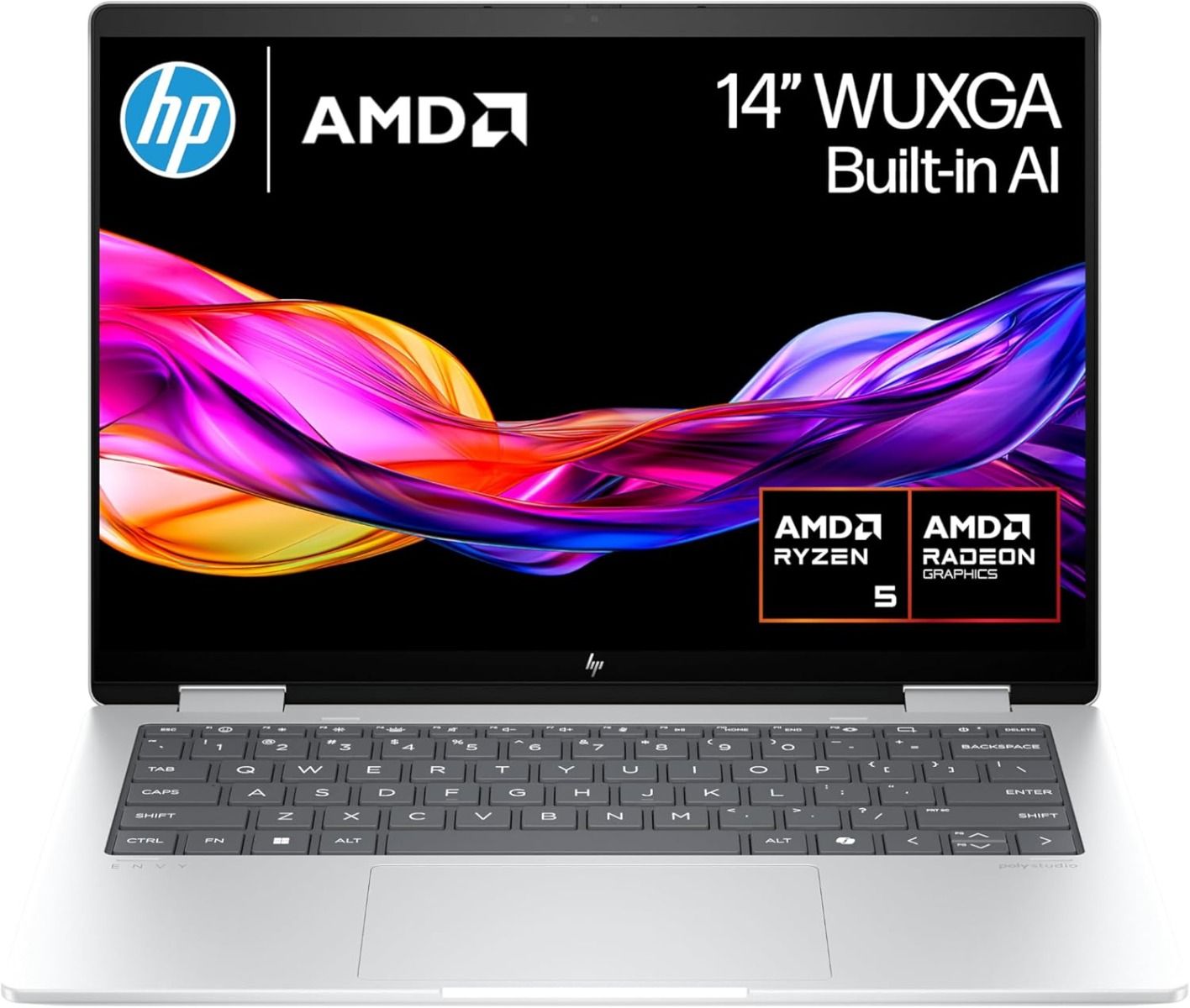 HP Envy x360 14-fa0502na 14" 2-in-1 Laptop AMD Ryzen 5 16GB RAM 512GB SSD