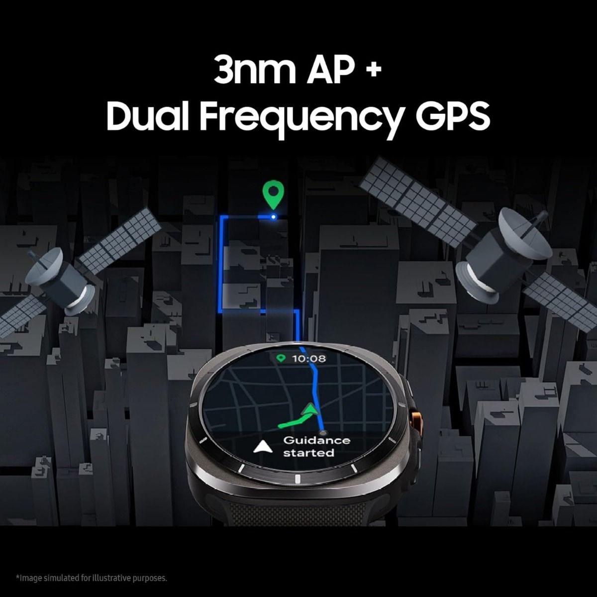 Samsung Galaxy Watch Ultra LTE 47mm 1.5" Super AMOLED Titanium Silver