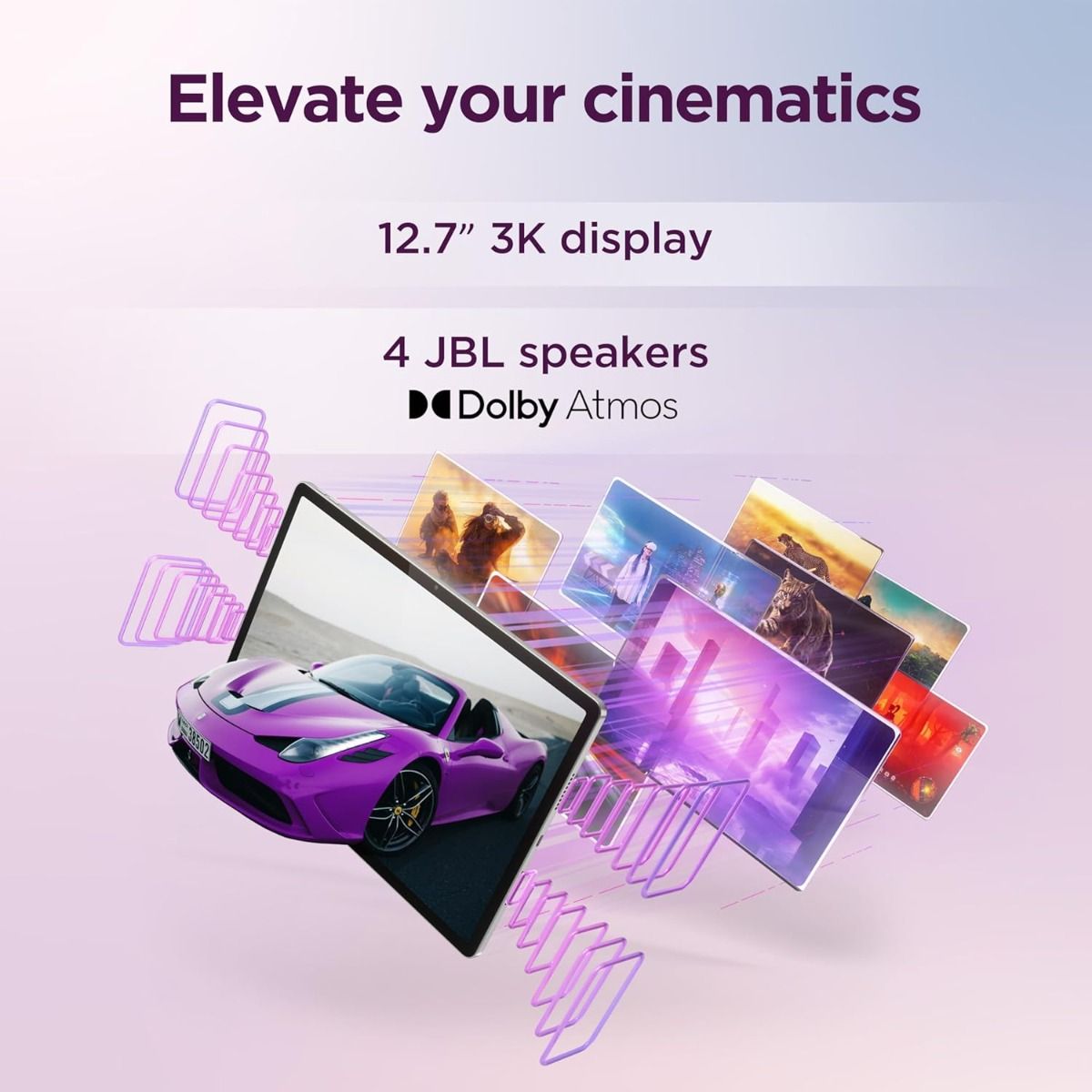 Lenovo Idea Tab Pro 12.7" Tablet Dimensity 8300 8GB RAM 128GB Storage Android