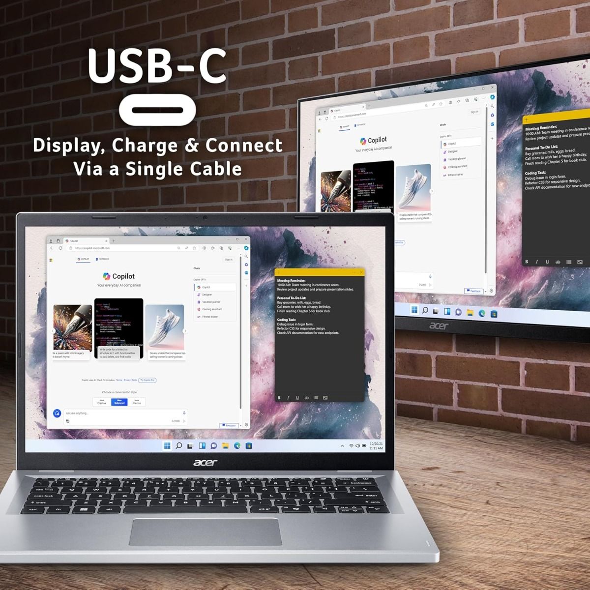 Acer Aspire Go 14 AG14-31P 14" Laptop Intel N100 4GB RAM 128GB SSD Silver