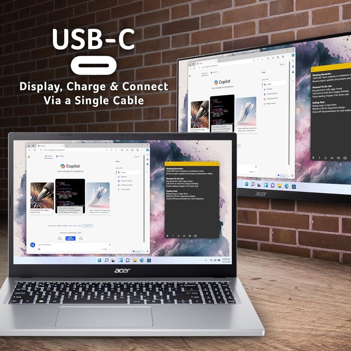 Acer Aspire Go 15 AG15-31P 15.6" Full HD Laptop Intel i3-N305 8GB RAM 256GB SSD