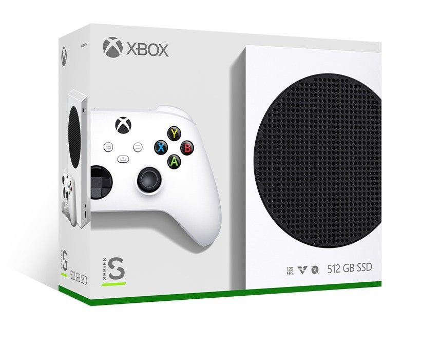 Microsoft Xbox Series S All Digital Console 1TB with Controller White