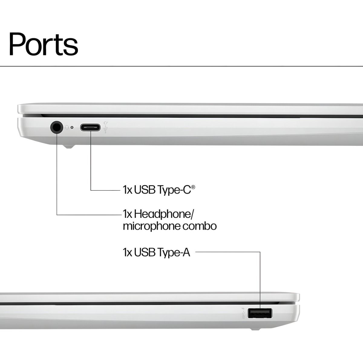 HP Chromebook 14a-nf0002na 14" Laptop Intel N100 4GB RAM 128GB SSD ChromeOS